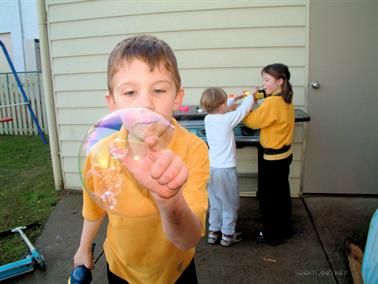 Boy and a Bubble, Canberra, ACT